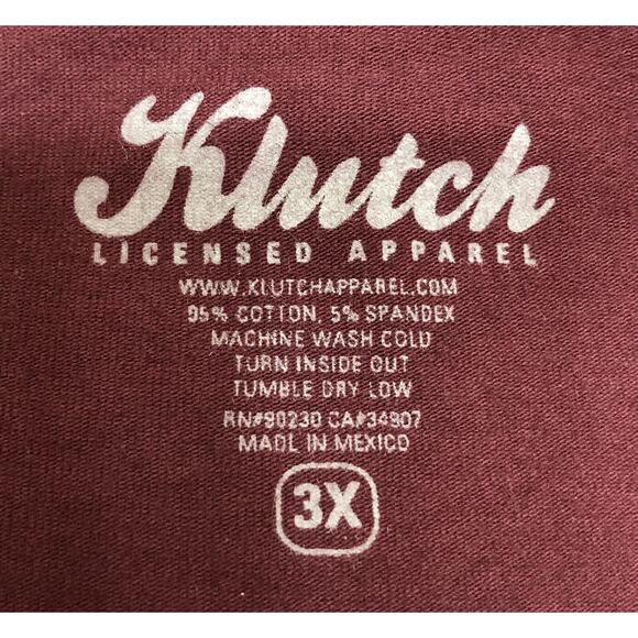 Womens Klutch Hokies Tee VT Virginia Tech 3/4 Sleeve Scoop Neck NWT SEE DETAILS - Picture 7 of 9